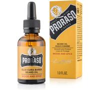 Proraso Beard Oil 30 ml Softens and Protects Long Bristly Beards Wood and Spice