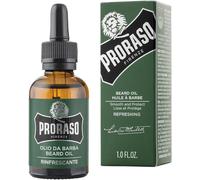 Proraso Beard Oil, Refreshing, 30ml, Eucalyptus, Bergamot, and Rosemary scent,