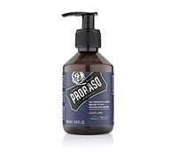 Proraso Beard Wash, 200 ml | Fresh Azur Lime Scented, Softens and Conditions, Cleanses, Gently Removes Impurities and Odours, Made in Italy