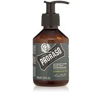 Proraso Beard Wash Cypress & Vetyver, 200ml, Scented Beard Shampoo Softens, Cle