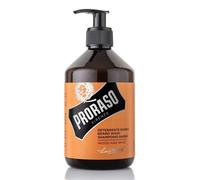 Proraso -Beard Wash - Wood & Spice For Beards & Skin - 500ml (IMPERFECT LABEL)