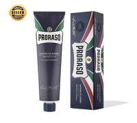Proraso Blue Shaving Cream Tube 150ml - Protective Aloe & Vitamin E pack of 2