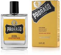 Proraso Cologne, Wood and Spice, 100ml, Men's Fragrance with Earthy and Warm No