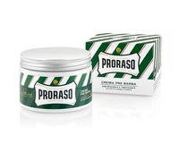 Proraso 300ml XL Menthol and Eucalyptus Pre Shave Cream - barber size green jar