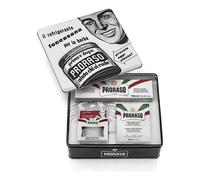 Proraso Vintage Selection, Sensitive Skins Line (Trio Pack), Deluxe Shaving Kit with Pre Shaving Cream, Shaving Cream Tube, and Aftershave Balm, Made in Italy