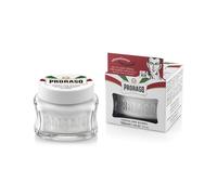 Proraso Pre Shave Cream, 100ml, Sensitive Pre Shaving Cream for Men Softens Skin with Oat and Green Tea Extracts, Made in Italy, White