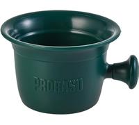 Professional Shaving Bowl with Handle, 300ml Capacity, Traditional Holder for Shaving Cream, Personal Grooming and Shaving Gift for Men, Classic Green