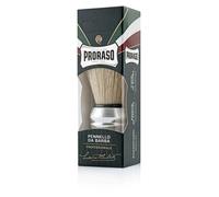 Proraso Professional Shaving Brush - Boar Hair, 125mm Total Length, Ergonomic ABS Handle, Barber-Grade