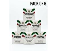 Proraso Sensitive Shaving Soap Green Tea Oat 150ml Pack of 6 Beard Shave