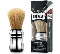 PRORASO Shaving brush, chrome