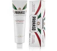 Proraso Shaving Cream Tube, 150ml, Sensitive Shaving Cream for Men Protects Skin, Formula with Oat and Green Tea Extracts, Made in Italy, White