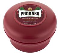 Proraso Shaving Soap for Coarse Beards in a Bowl, 150ml, Nourishing and Moisturising Shaving Soap For Men with Sandalwood and Shea