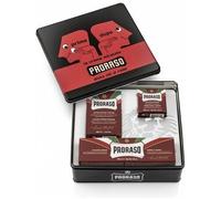 Proraso Men's skin care Nourish Gift set Red nourishing pre-shave cream 100 ml + Red nourishing shaving cream 150 ml + Red nourishing after-shave balm 100 ml