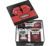 Proraso Vintage Selection, Coarse Beards Line (Trio Pack), Deluxe Shaving Kit with Pre Shaving Cream, Shaving Cream Tube, and Aftershave Balm, Made in Italy