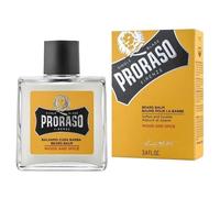 Proraso Beard Balm, Wood and Spice, 100ml, Scented Beard Balm Softens, Protects and Eases Itching and Discomfort, Made in Italy