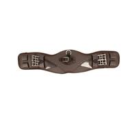 ProReaction Contoured TPU Vented Dressage Girth by Hy Equestrian - Brown - 26
