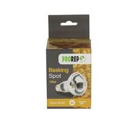 ProRep Basking Spot Lamp 100 Watts BC | Bayonet Basking Bulbs | Clear Reflector Spot Bulb | Reptile Lighting | Spotlight