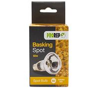 ProRep Basking Spot Lamp 60 Watts BC | Bayonet Basking Bulbs | Clear Reflector Spot Bulb | Reptile Lighting | Spotlight