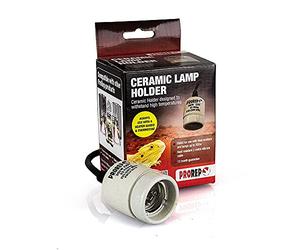 ProRep Ceramic Lamp Holder | Ceramic Holder | Reptile Lamp Holder