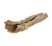 ProRep Cork Bark Small Tube Long | Natural Hollow Reptile Hide | Extended Cork Shelter for Climbing & Bioactive Enclosures