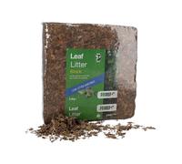 ProRep Leaf Litter Brick 2.5kg | Reptile Substrate Block | Bulk Leaf Litter | Compressed Natural Forest Floor Substrate for Bioactive Terrariums and Isopods | Compressed Dry Leaves
