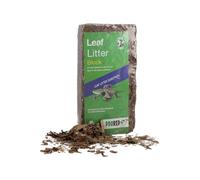 ProRep Leaf Litter Brick 500g | Compressed Dried Leaves for Bioactive Vivariums | Feeds Isopods, Springtails & Microfauna | Reptile, Amphibian & Invertebrate Enclosures