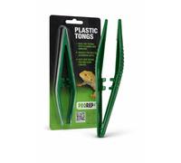 ProRep Plastic Feeding Tongs 10cm | Reptile & Amphibian Feeding Tool | Hygienic Food Handling for Invertebrates | Lightweight Precision Feeding Tweezers
