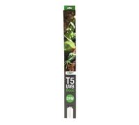 ProRep T5 UVB Vivarium Lamp Hood | High-Reflectivity Aluminium Reflector | Flicker-Free Electronic Ballast | Easy Install in Wooden Vivariums & Mesh-Top Enclosures | Mounting Brackets Included (24W)