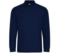 PRORTX Men's Long-Sleeved Polo Shirt in Navy | Size: XS PRORTX Navy XS