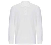 PRORTX Men's Long-Sleeved Polo Shirt in White | Size: Large PRORTX White L