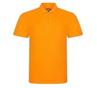 PRORTX RX101 Mens Pique Polo Shirt - Orange - 4XL