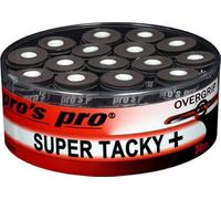 Pro's Pro Super Tacky Plus Overgrip 30 Pack (Black)