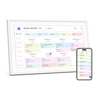 PROSCAN Elite PDPFC1500 15-Inch Smart Family Calendar WI-FI Cloud Digital Picture Frame