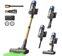 Proscenic 15 Cordless Vacuum Cleaner, Powerful 580W/50Kpa 70Mins Self-Standing Cordless Hoover with Wall Mount, Anti-Tangled Rechargeable Lightweight Stick Vacuum for All Floor Carpets Pet Hair