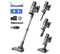 Proscenic P11 Mopping Cordless Vacuum cleaner,Wet and Dry Vacuum Cleaner and Mop Combo 3 in 1,35Kpa Stick Vacuum Cleaner with LED Touch Screen,450W/Up