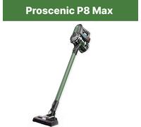 Proscenic P8 Max Wireless Vacuum - High Suction, LED Head, HEPA