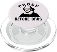 PROSE BEFORE BROS William Shakespeare Funny Book Meme PopSockets PopGrip for MagSafe