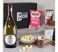 Prosecco Christmas Hamper Gift Set For Her | 1 x 75cl Bottle of Prosecco, Chocolates, Biscuits & Snacks | Prosecco Gift Set for Women, Birthday Gifts for Women | Gift Hampers by FodaBox