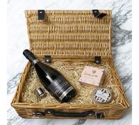 Prosecco Gift Hamper 75cl 11.5% ABV with Holdsworth Chocolates Champagne Stopper & Scented Candle - Sparkling Wine Gift Set for Birthdays Anniversaries Thank You Presents UK