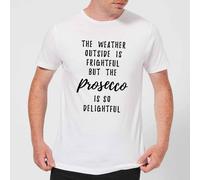 Prosecco Is So Delightful T-Shirt - White - M - White
