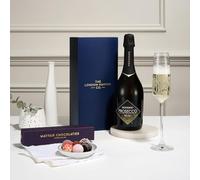 Prosecco & Luxury Chocolate Truffles Gift Set Hamper - Mayfair Chocolatier - Gift for Birthday, Christmas, Mother's Day, Valentines Day, Anniversary, Father's Day, Easter Gift - The London Hamper Co.