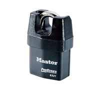 Proseries Shrouded Shackle Padlock 54Mm Master Lock Black One Size