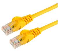 ProSignal Pro Signal - 0.5M Yellow Cat5E Snagless Utp Ethernet Patch Lead