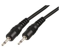 ProSignal Pro Signal - 2.5mm Mono Jack Plug To Plug Lead, 3M Black