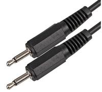 ProSignal Pro Signal - 3.5mm Mono Jack Plug To Plug Lead, 0.5M Black