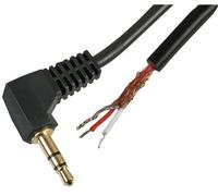 PRO SIGNAL PSG03700 3.5mm Stereo Jack Plug to Free Bare Ends Lead, 2m Black