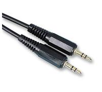 ProSignal Pro Signal - 3.5mm Stereo Jack Plug To Plug Lead With Gold Plated Connectors, 1M