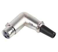 ProSignal Pro Signal - 3 Pole Xlr Socket, Right Angle / 90 Degree