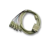 ProSignal Pro Signal - 5X Bnc Male To 15 Pin Svga Male Lead, 2M Ivory