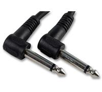 ProSignal Pro Signal - 6.35mm (1/4") Right Angled Mono Jack To Right Angled Jack Lead, 1M